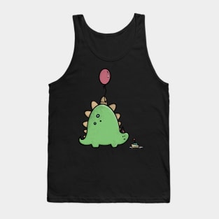 Dino Birthday Card Tank Top